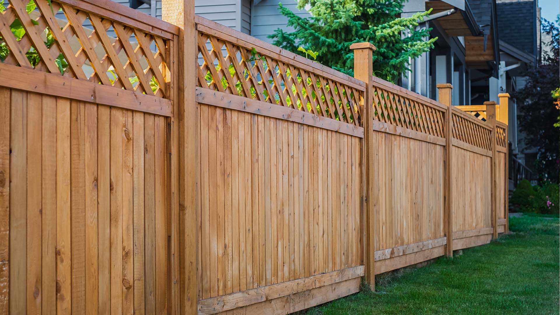 Image of a fence completed in Hall Green