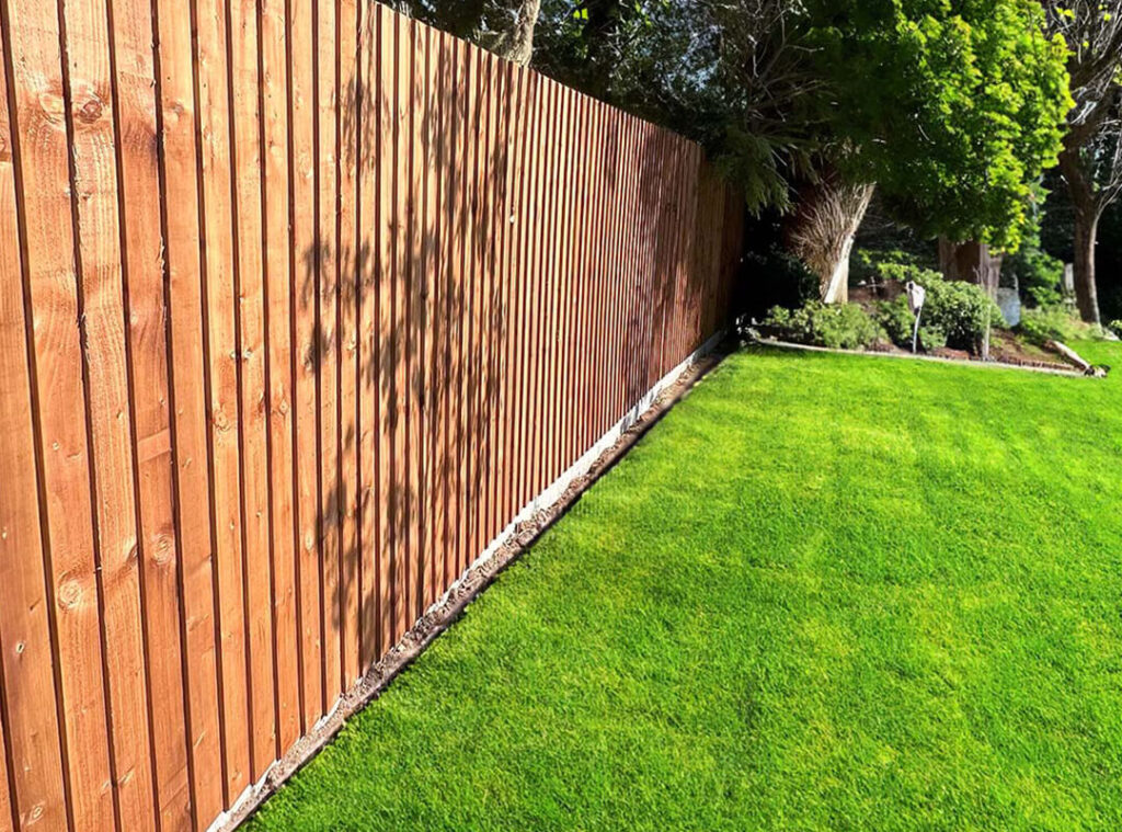 Image of fencing completed for a client in Hall Green