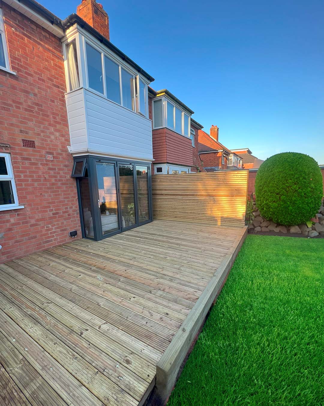 Featured image of some decking created for a client in Shirley